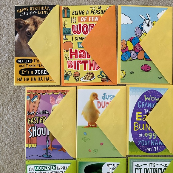 New 17 of Hallmark different kind of cards with envelopes. - Picture 8 of 11